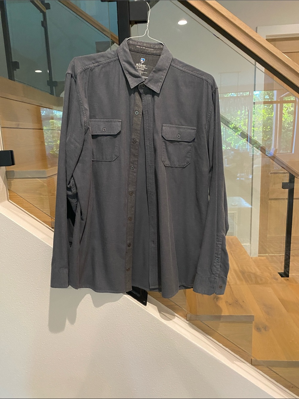 Kuhl Men's Slate Button-Up Shirt Jacket
